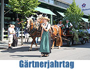 145. Gärtnerjahrtag 2013 auf dem Münchner Viktualienmarkt mit anschliessendem Umzug (Foto: Martin Schmitz)